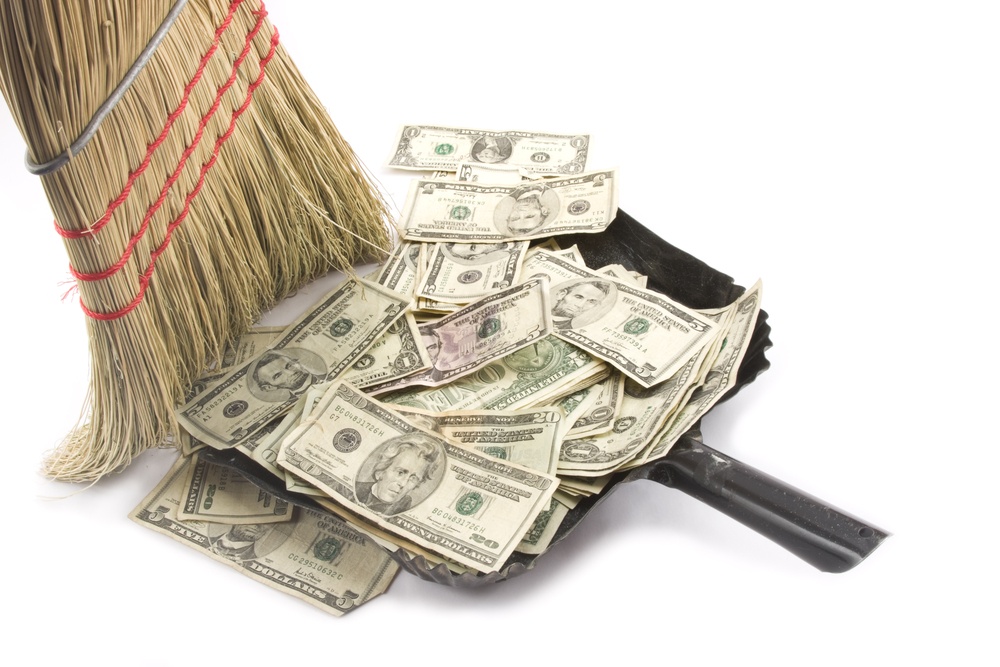 cash being swept